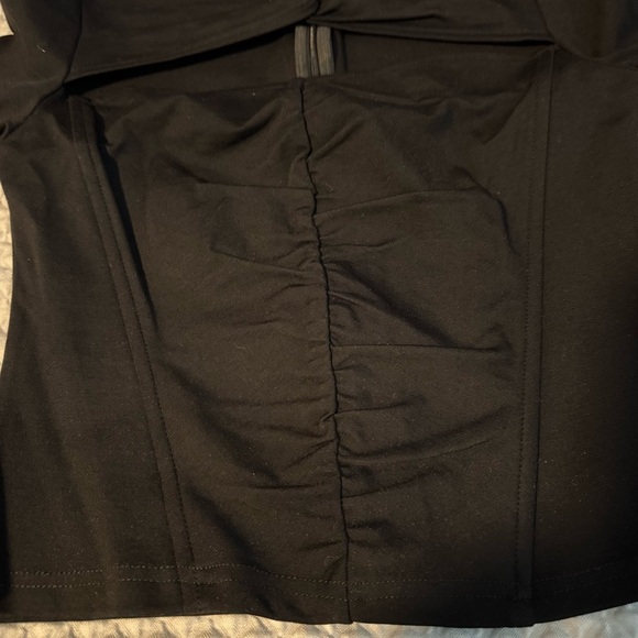 Superdown Black Cutout Long Sleeve Blouse | New with Tag - Picture 11 of 11